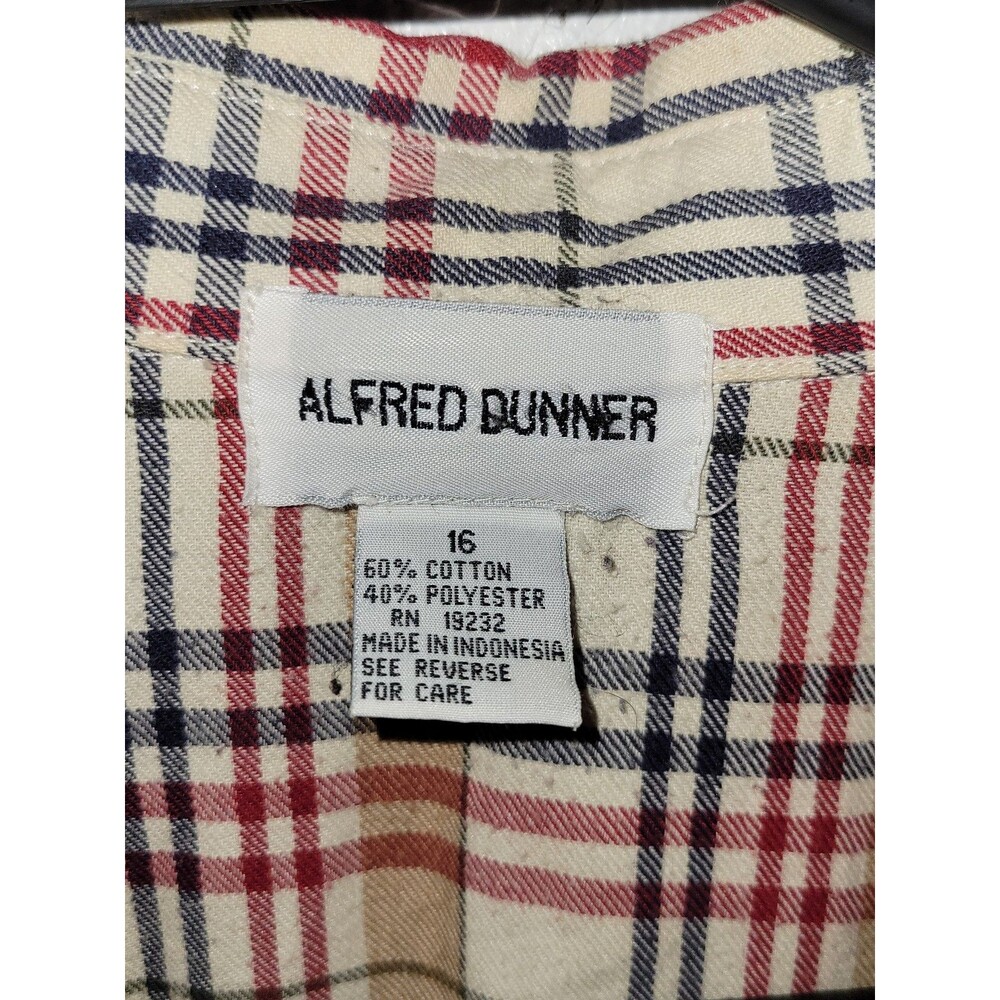 Alfred Dunner button down shirt (AE33) - Picture 4 of 7